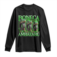 Boneca Ambalabu Frog Long Sleeve Shirt Funny Internet Brainrot Memes Gen Alpha - Wonder Print Shop