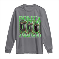 Boneca Ambalabu Frog Long Sleeve Shirt Funny Internet Brainrot Memes Gen Alpha - Wonder Print Shop