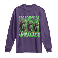 Boneca Ambalabu Frog Long Sleeve Shirt Funny Internet Brainrot Memes Gen Alpha - Wonder Print Shop