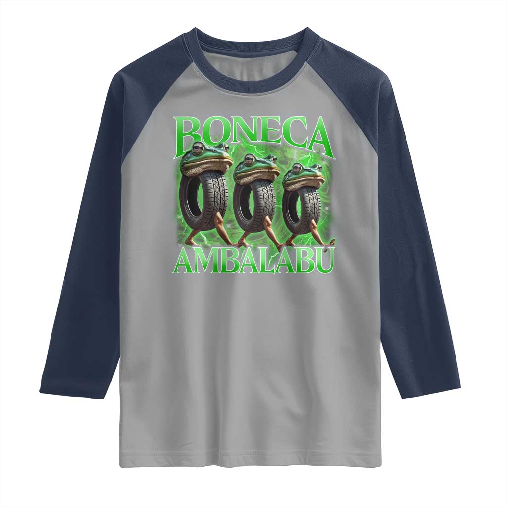 Boneca Ambalabu Frog Raglan Shirt Funny Internet Brainrot Memes Gen Alpha - Wonder Print Shop