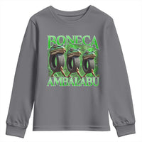 Boneca Ambalabu Frog Youth Sweatshirt Funny Internet Brainrot Memes Gen Alpha - Wonder Print Shop