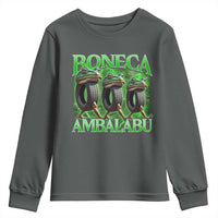Boneca Ambalabu Frog Youth Sweatshirt Funny Internet Brainrot Memes Gen Alpha - Wonder Print Shop