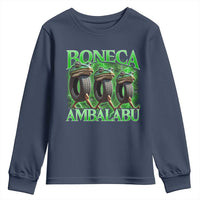 Boneca Ambalabu Frog Youth Sweatshirt Funny Internet Brainrot Memes Gen Alpha - Wonder Print Shop
