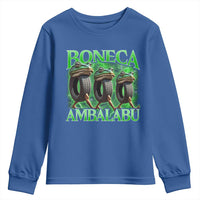 Boneca Ambalabu Frog Youth Sweatshirt Funny Internet Brainrot Memes Gen Alpha - Wonder Print Shop