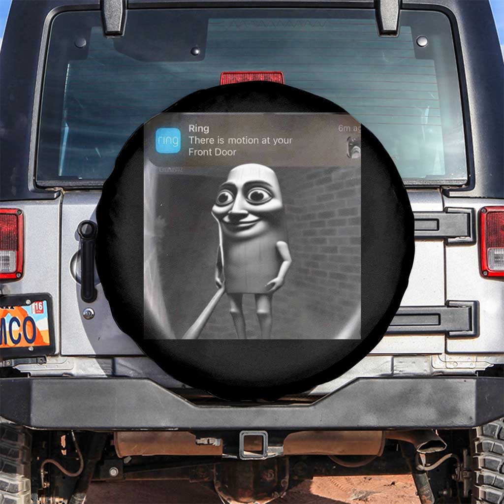 Italian Brainrot Tung Tung Tung Sahur Spare Tire Cover Internet Memes Ring with Motion