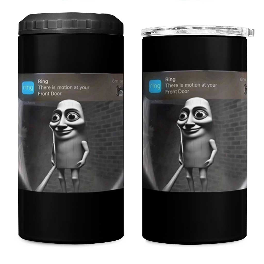 Italian Brainrot Tung Tung Tung Sahur 4 in 1 Can Cooler Tumbler Internet Memes Ring with Motion