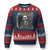 Italian Brainrot Tung Tung Tung Sahur Ugly Christmas Sweater Internet Memes Ring with Motion - Wonder Print Shop