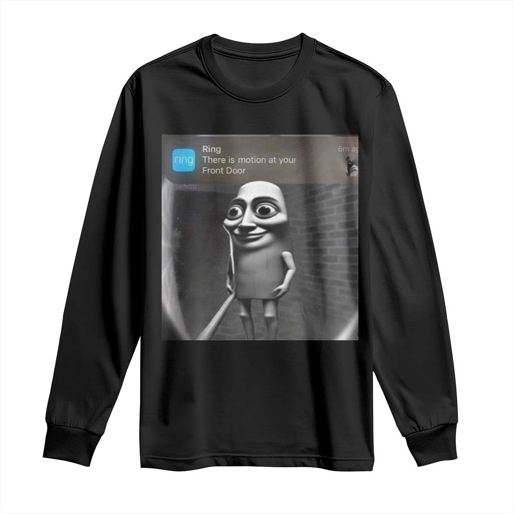 Italian Brainrot Tung Tung Tung Sahur Long Sleeve Shirt Internet Memes Ring with Motion