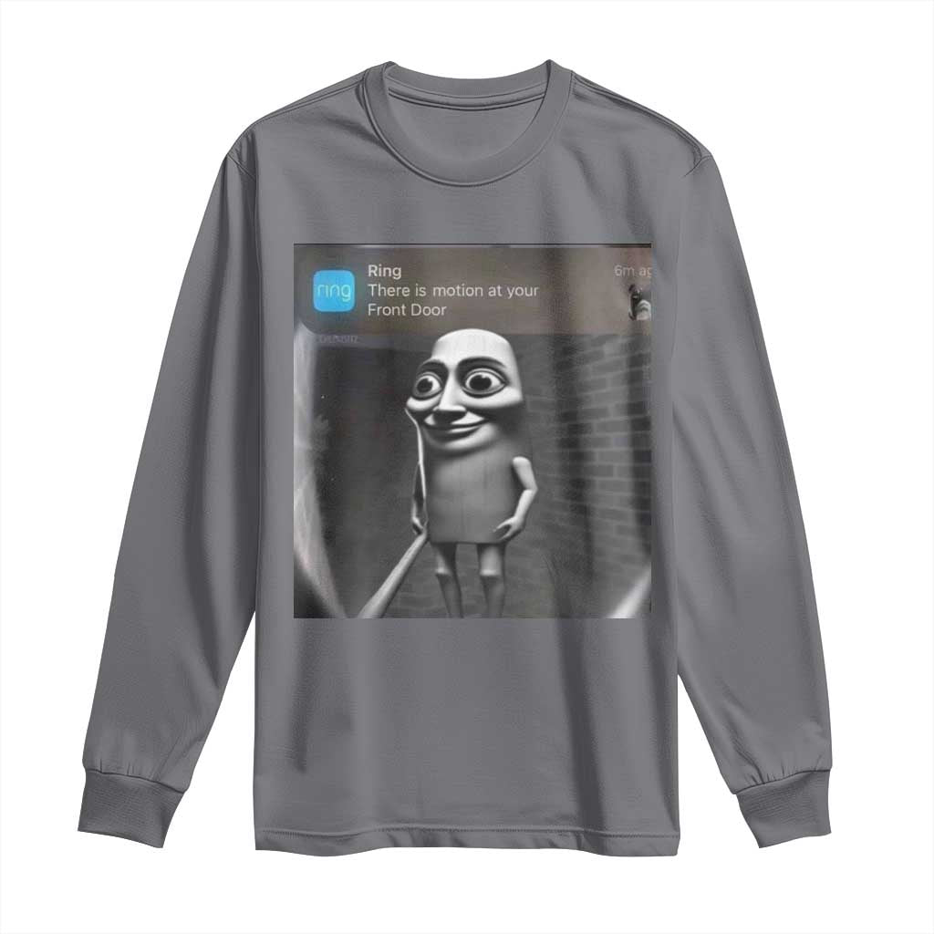 Italian Brainrot Tung Tung Tung Sahur Long Sleeve Shirt Internet Memes Ring with Motion