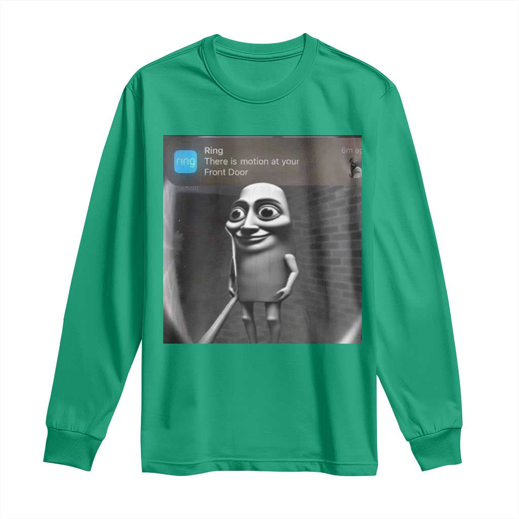 Italian Brainrot Tung Tung Tung Sahur Long Sleeve Shirt Internet Memes Ring with Motion