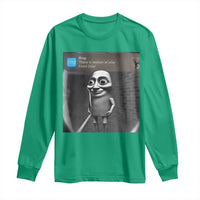 Italian Brainrot Tung Tung Tung Sahur Long Sleeve Shirt Internet Memes Ring with Motion