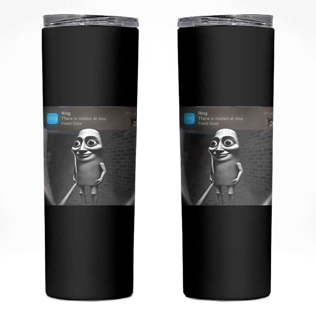 Italian Brainrot Tung Tung Tung Sahur Skinny Tumbler Internet Memes Ring with Motion