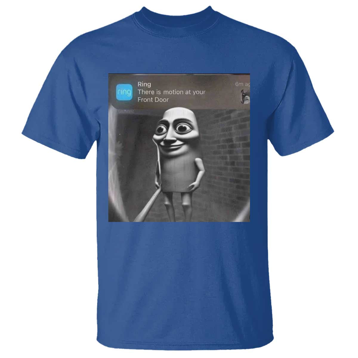 Italian Brainrot Tung Tung Tung Sahur T Shirt Internet Memes Ring with Motion