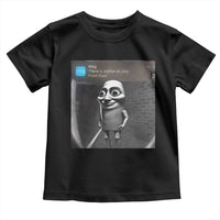 Italian Brainrot Tung Tung Tung Sahur Toddler T Shirt Internet Memes Ring with Motion