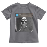 Italian Brainrot Tung Tung Tung Sahur Toddler T Shirt Internet Memes Ring with Motion