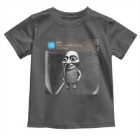 Italian Brainrot Tung Tung Tung Sahur Toddler T Shirt Internet Memes Ring with Motion