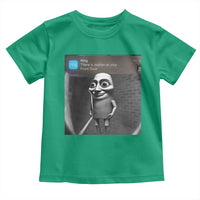 Italian Brainrot Tung Tung Tung Sahur Toddler T Shirt Internet Memes Ring with Motion
