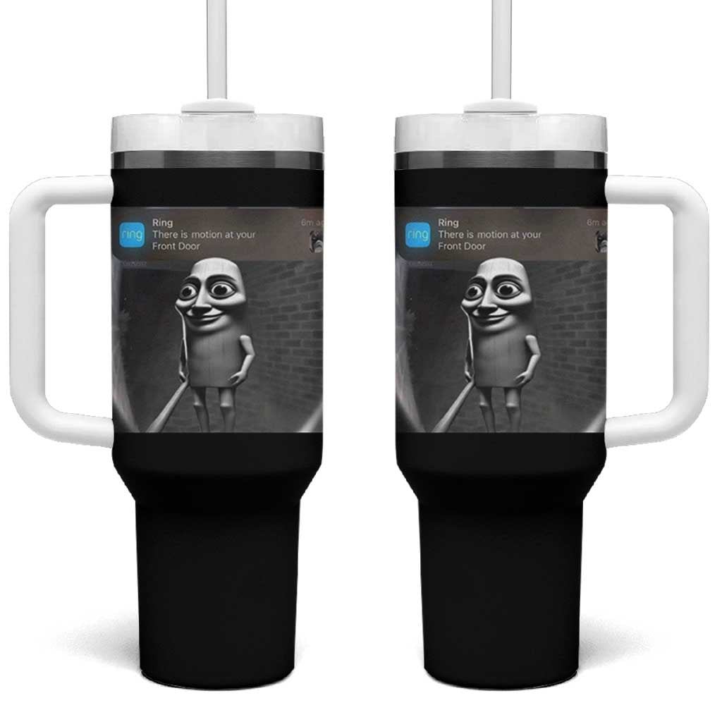Italian Brainrot Tung Tung Tung Sahur Tumbler With Handle Internet Memes Ring with Motion