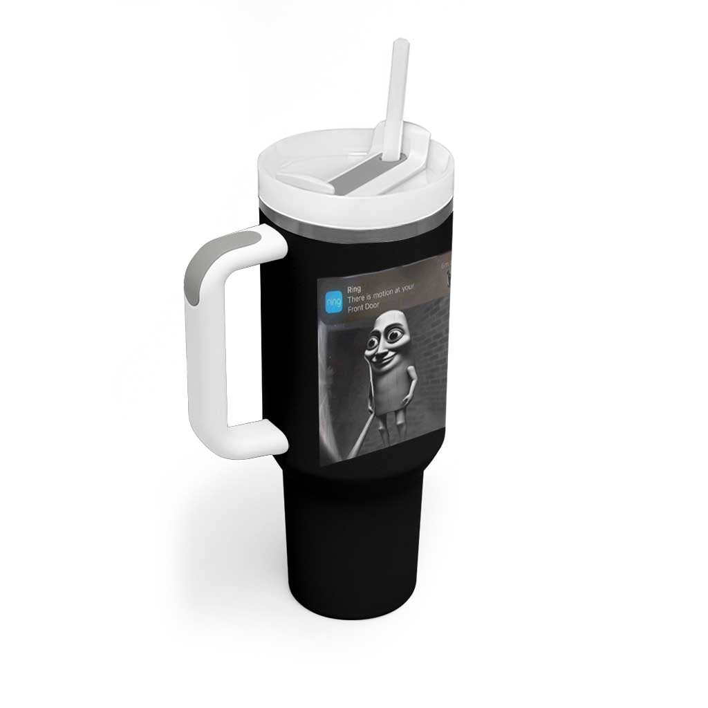 Italian Brainrot Tung Tung Tung Sahur Tumbler With Handle Internet Memes Ring with Motion