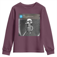 Italian Brainrot Tung Tung Tung Sahur Youth Sweatshirt Internet Memes Ring with Motion