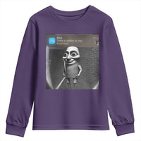 Italian Brainrot Tung Tung Tung Sahur Youth Sweatshirt Internet Memes Ring with Motion