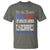Thomas Jefferson T Shirt The Greatest Danger To Freedom Patriotic USA Flag - Wonder Print Shop