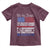 Thomas Jefferson Toddler T Shirt The Greatest Danger To Freedom Patriotic USA Flag - Wonder Print Shop