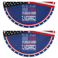 Thomas Jefferson Patriotic Fan Flag The Greatest Danger To Freedom USA Flag