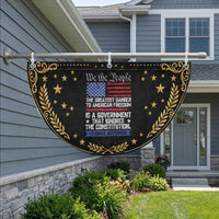 Thomas Jefferson Patriotic Fan Flag The Greatest Danger To Freedom USA Flag