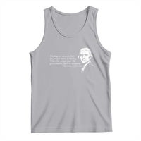 Thomas Jefferson Tank Top When Governments Fear The People There Is Liberty - Wonder Print Shop