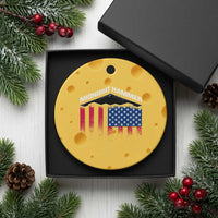 Operation Midnight Hammer Ceramic Ornament Tactical Warfare Jets Bombers Military American Flag
