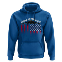 Operation Midnight Hammer Hoodie Tactical Warfare Jets Bombers Military American Flag