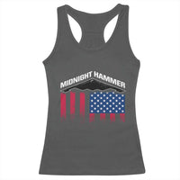 Operation Midnight Hammer Racerback Tank Top Tactical Warfare Jets Bombers Military American Flag
