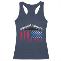 Operation Midnight Hammer Racerback Tank Top Tactical Warfare Jets Bombers Military American Flag