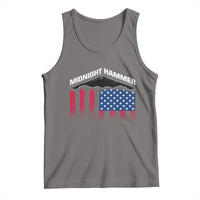 Operation Midnight Hammer Tank Top Tactical Warfare Jets Bombers Military American Flag