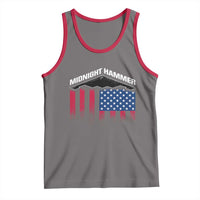 Operation Midnight Hammer Tank Top Tactical Warfare Jets Bombers Military American Flag