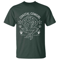 Coastal Cowgirl T Shirt Mermaid Rodeo Western Beach - Wonder Print Shop