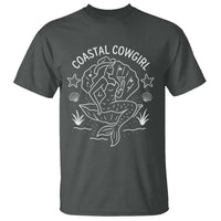 Coastal Cowgirl T Shirt Mermaid Rodeo Western Beach - Wonder Print Shop