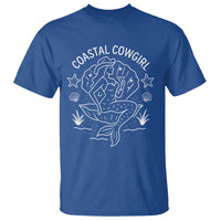 Coastal Cowgirl T Shirt Mermaid Rodeo Western Beach - Wonder Print Shop