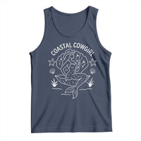 Coastal Cowgirl Tank Top Mermaid Rodeo Western Beach - Wonder Print Shop