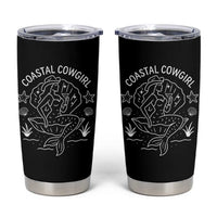 Coastal Cowgirl Tumbler Cup Mermaid Rodeo Western Beach - Wonder Print Shop