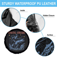 Coastal Cowgirl Spare Tire Cover Funny Western Country Rodeo Cowgirl Fishing - Wonder Print Shop