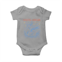 Coastal Cowgirl Baby Onesie Funny Western Country Rodeo Cowgirl Fishing - Wonder Print Shop