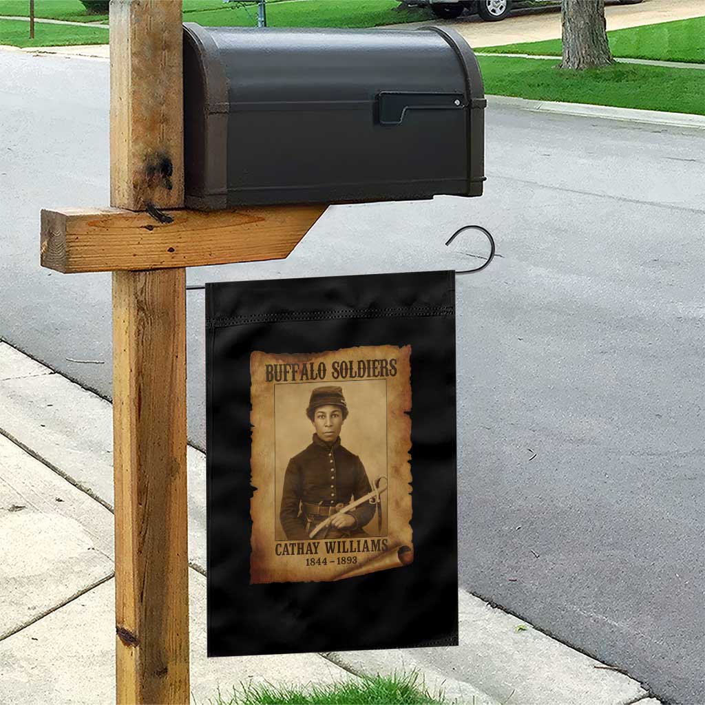 Cathay Williams Garden Flag Buffalo Soldier First African American Female Soldier - Wonder Print Shop