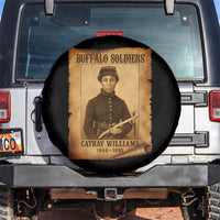 Cathay Williams Spare Tire Cover Buffalo Soldier First African American Female Soldier - Wonder Print Shop