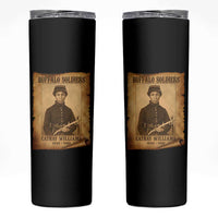Cathay Williams Skinny Tumbler Buffalo Soldier First African American Female Soldier - Wonder Print Shop