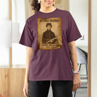 Cathay Williams T Shirt For Women Buffalo Soldier First African American Female Soldier - Wonder Print Shop