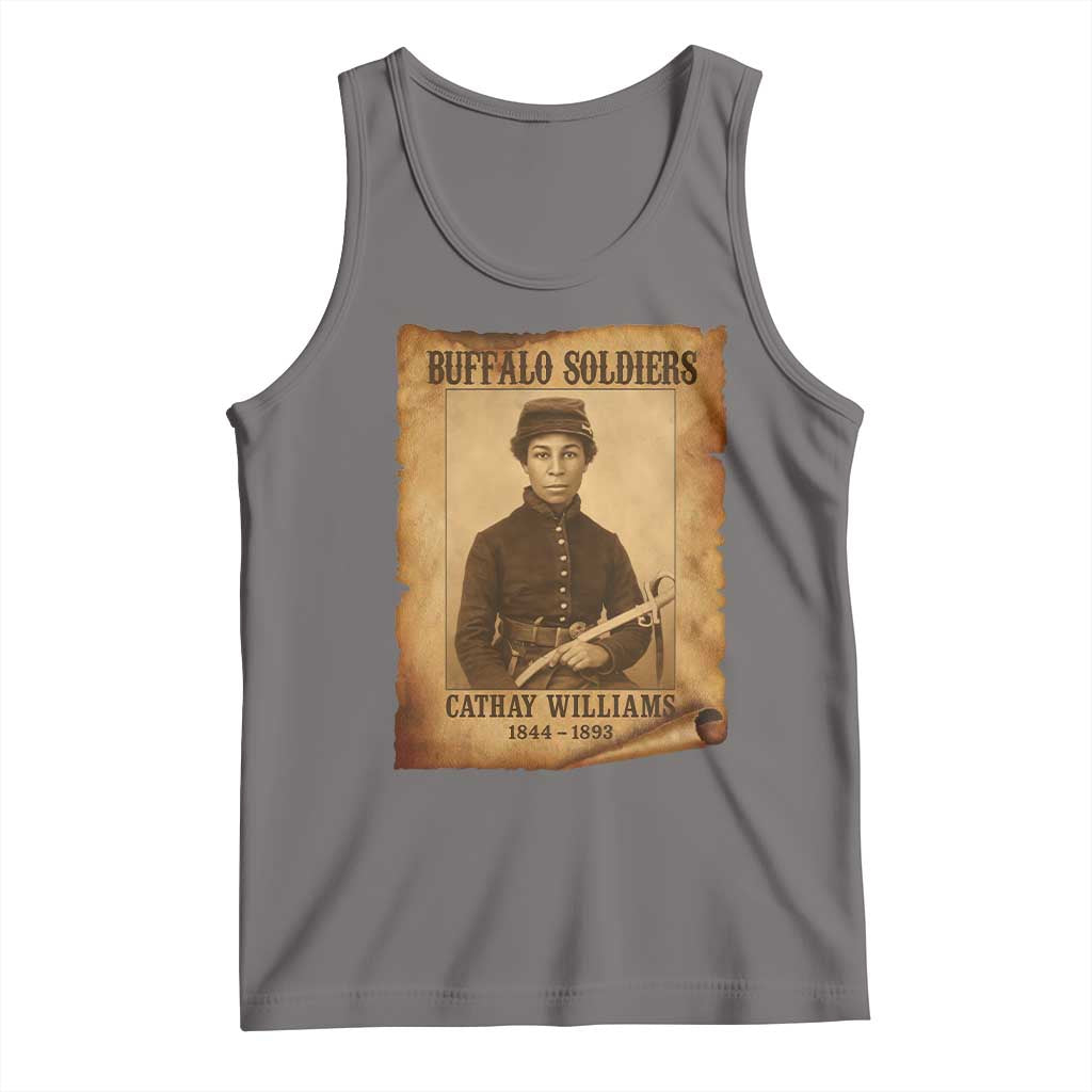 Cathay Williams Tank Top Buffalo Soldier First African American Female Soldier - Wonder Print Shop