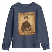 Cathay Williams Youth Sweatshirt Buffalo Soldier First African American Female Soldier - Wonder Print Shop