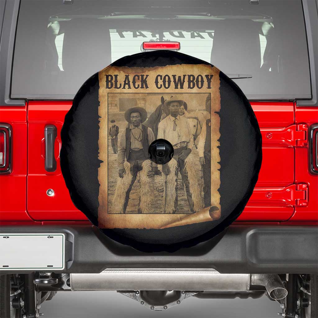 Black Cowboys Spare Tire Cover Vintage African American Western Black History - Wonder Print Shop